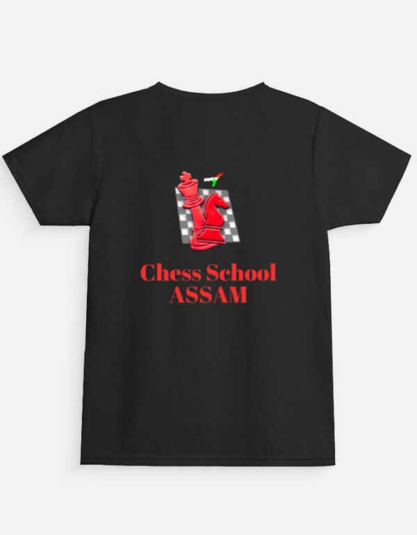 Back_2_c_2-2.jpg Chess School Assam Boy's Crew Neck T-Shirt