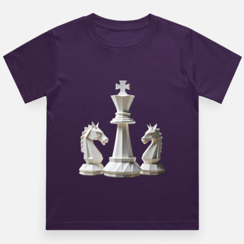 Front_1_c_26-1.jpg King & Knight Boy's Crew Neck T-Shirt